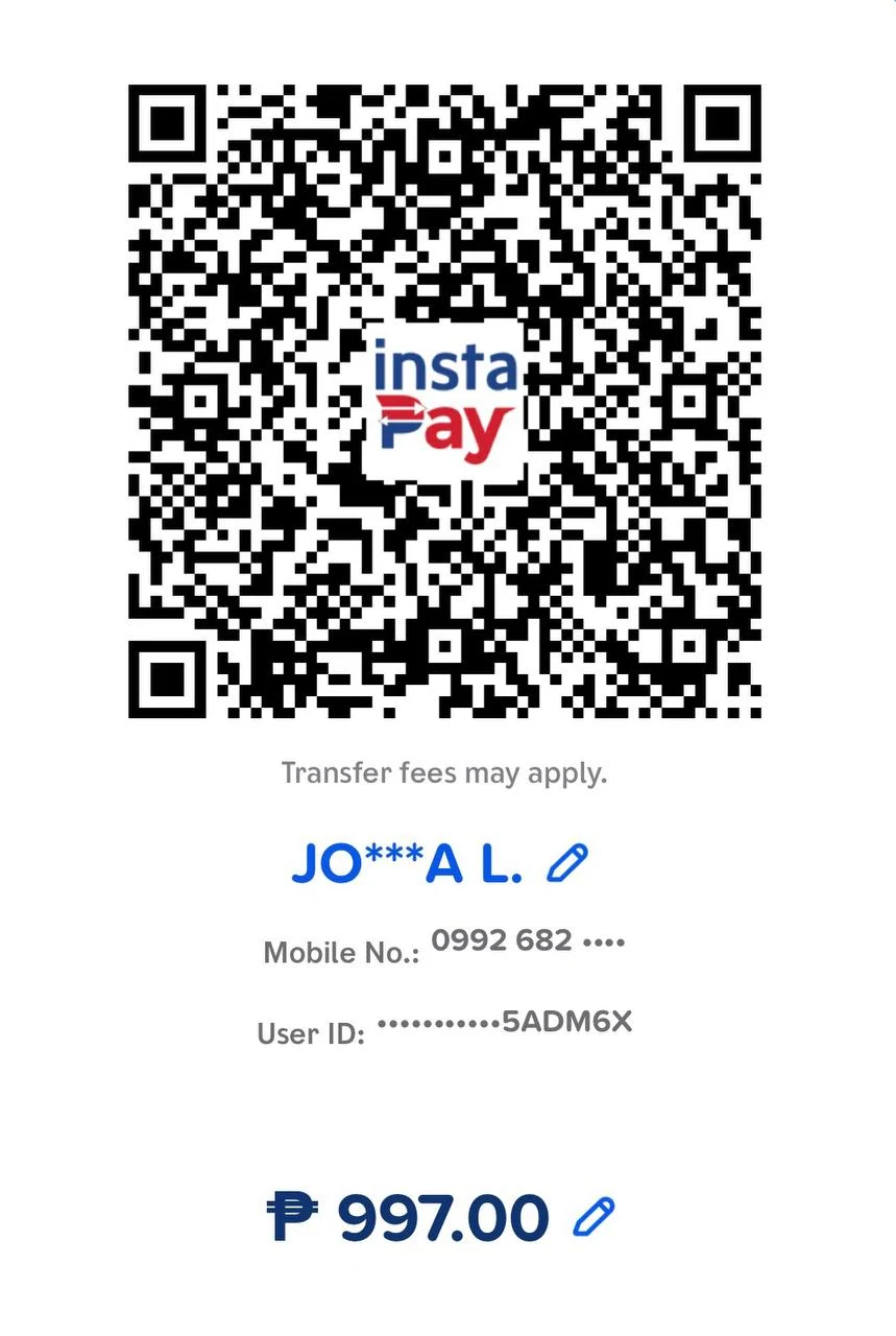 Payment QR code — scan to enroll